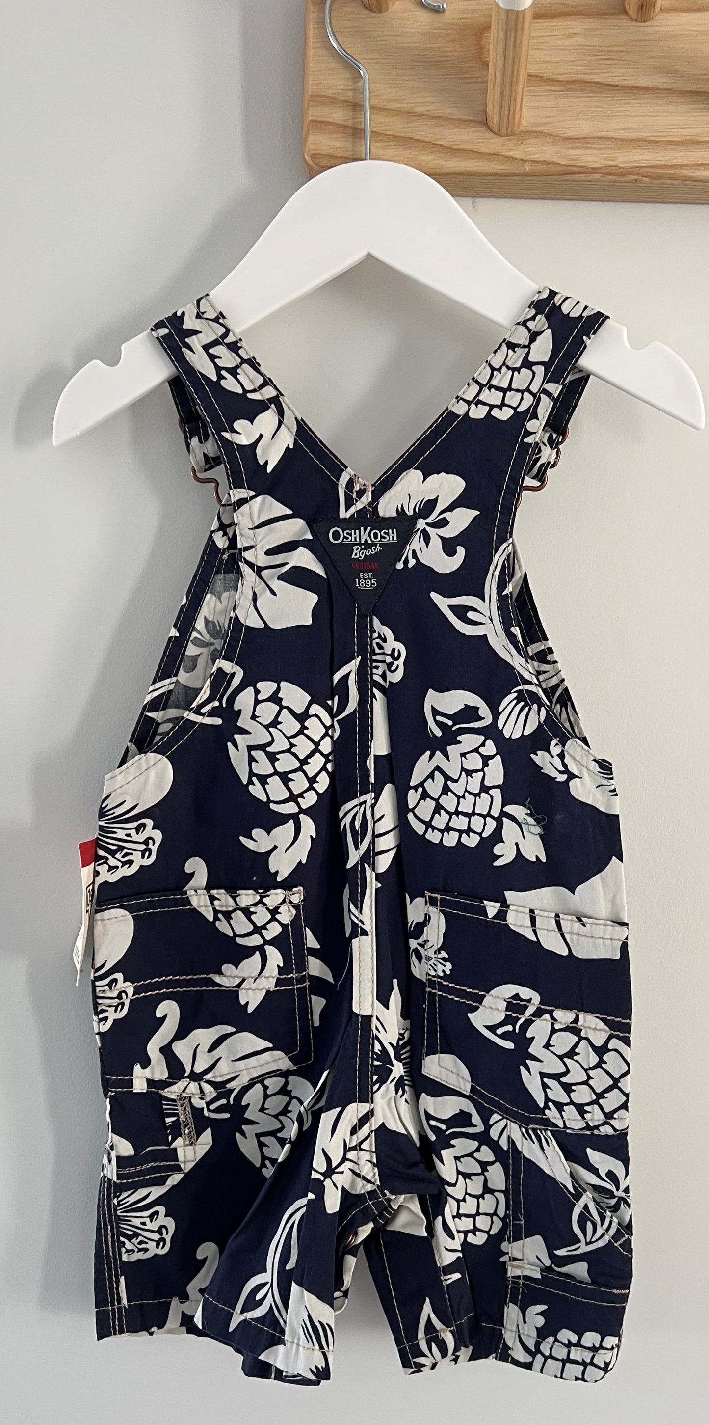 Oshkosh Hawaiian overalls