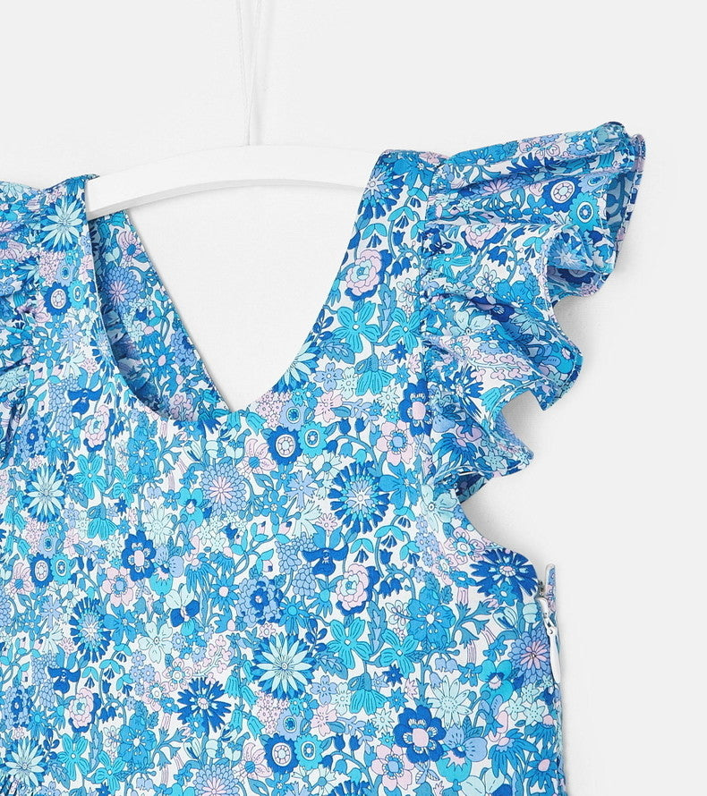 Jacadi Cool & Elegant Summer Dress – Liberty Fabric