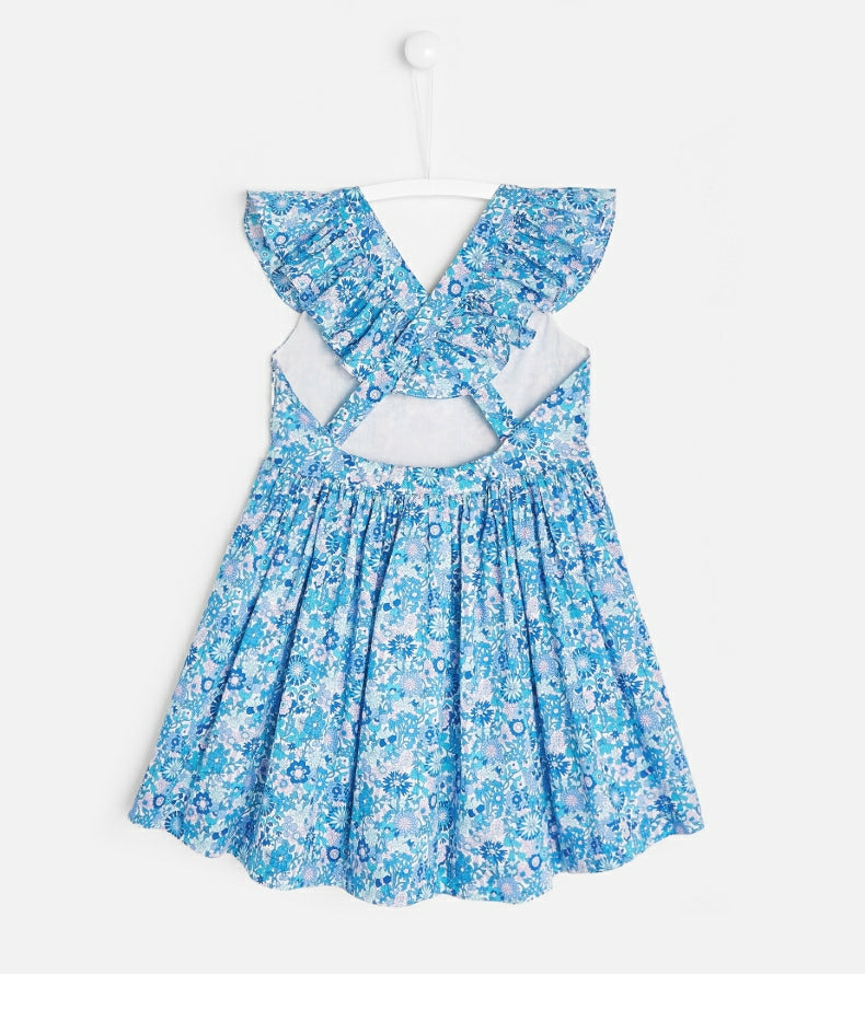 Jacadi Cool & Elegant Summer Dress – Liberty Fabric