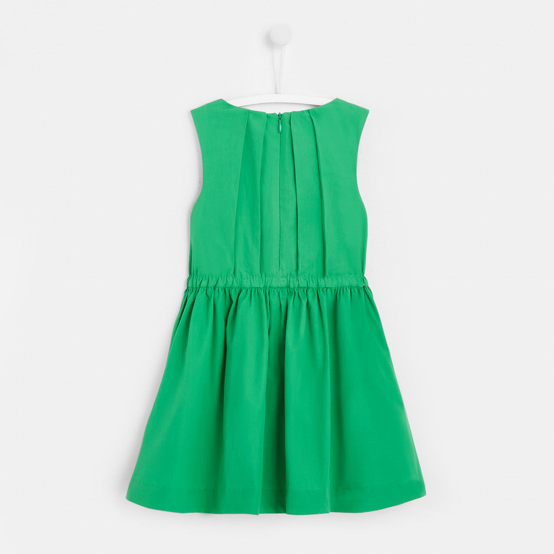 A Fresh Pop of Green for Spring - Tailored Green dress