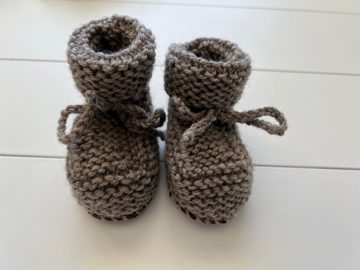 Eddy Biddy booties with sheepskin sole