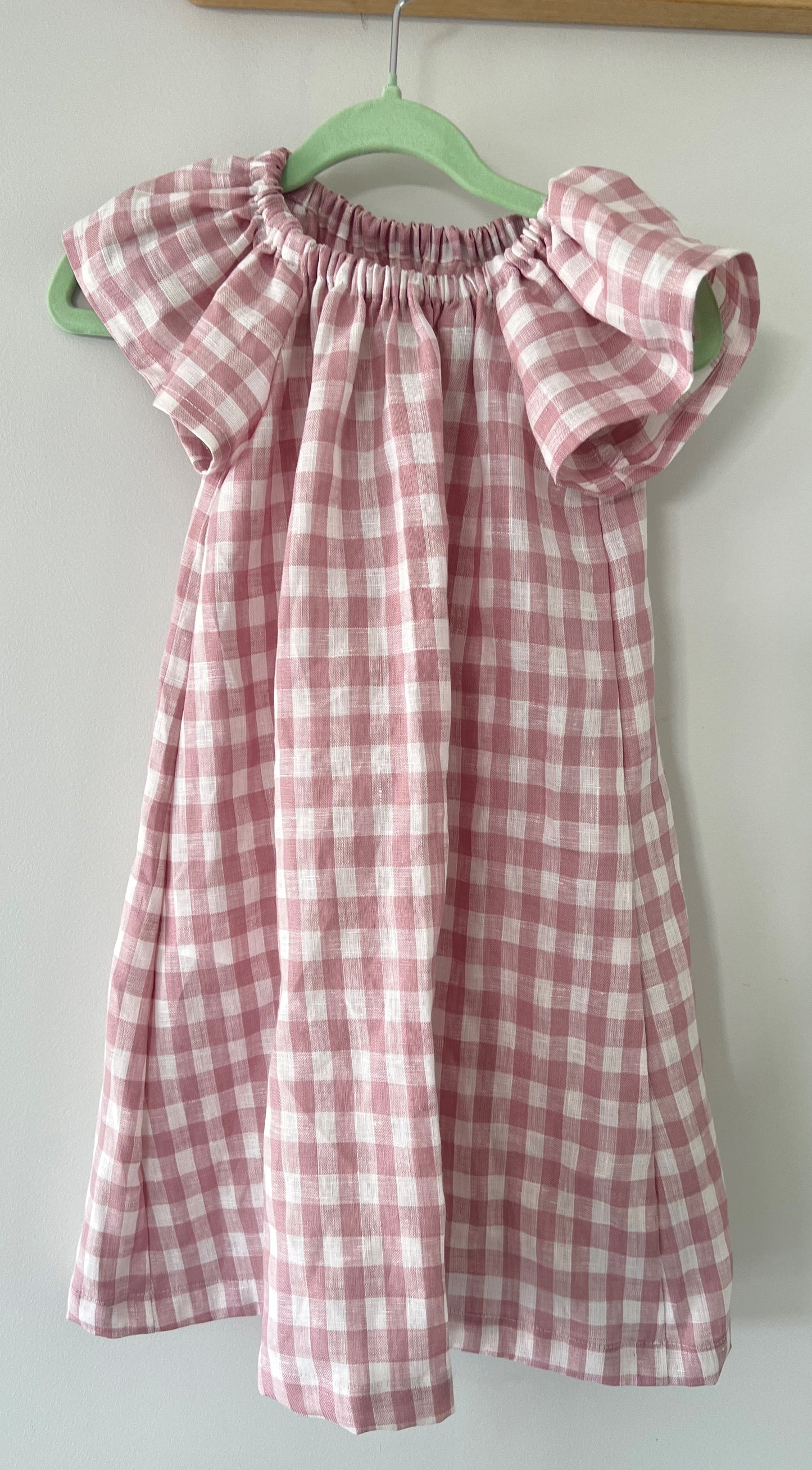 Little Mushroom Gingham Dresses