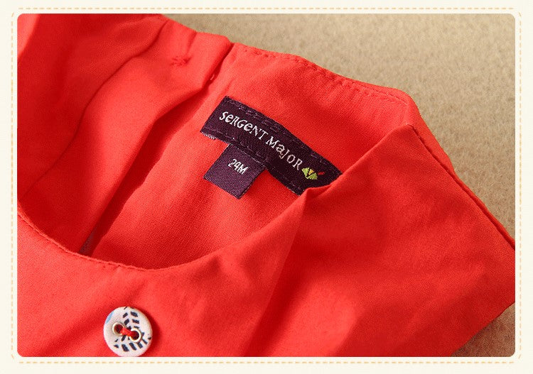 Sergent Major Red dress with pants