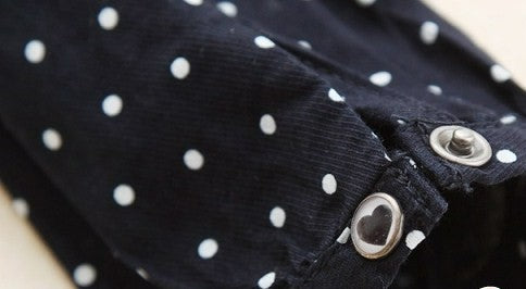 OKKOAI long sleeved spotted top