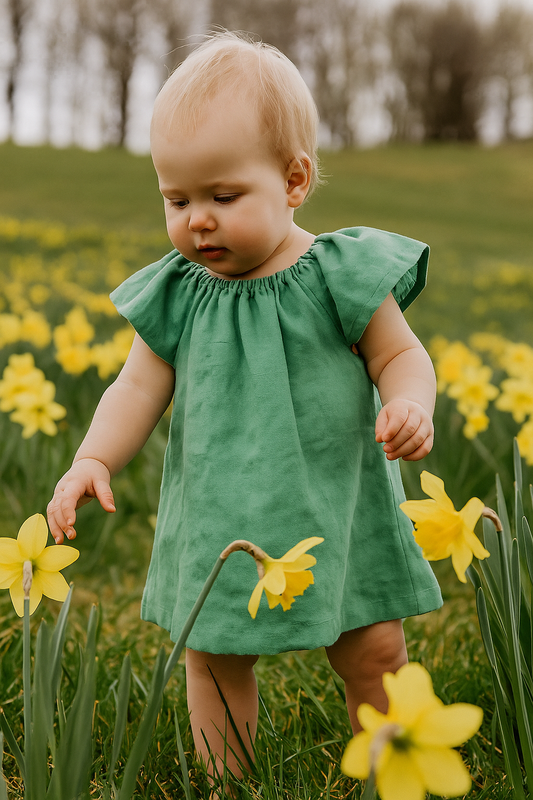 Little Mushroom Linen Dresses