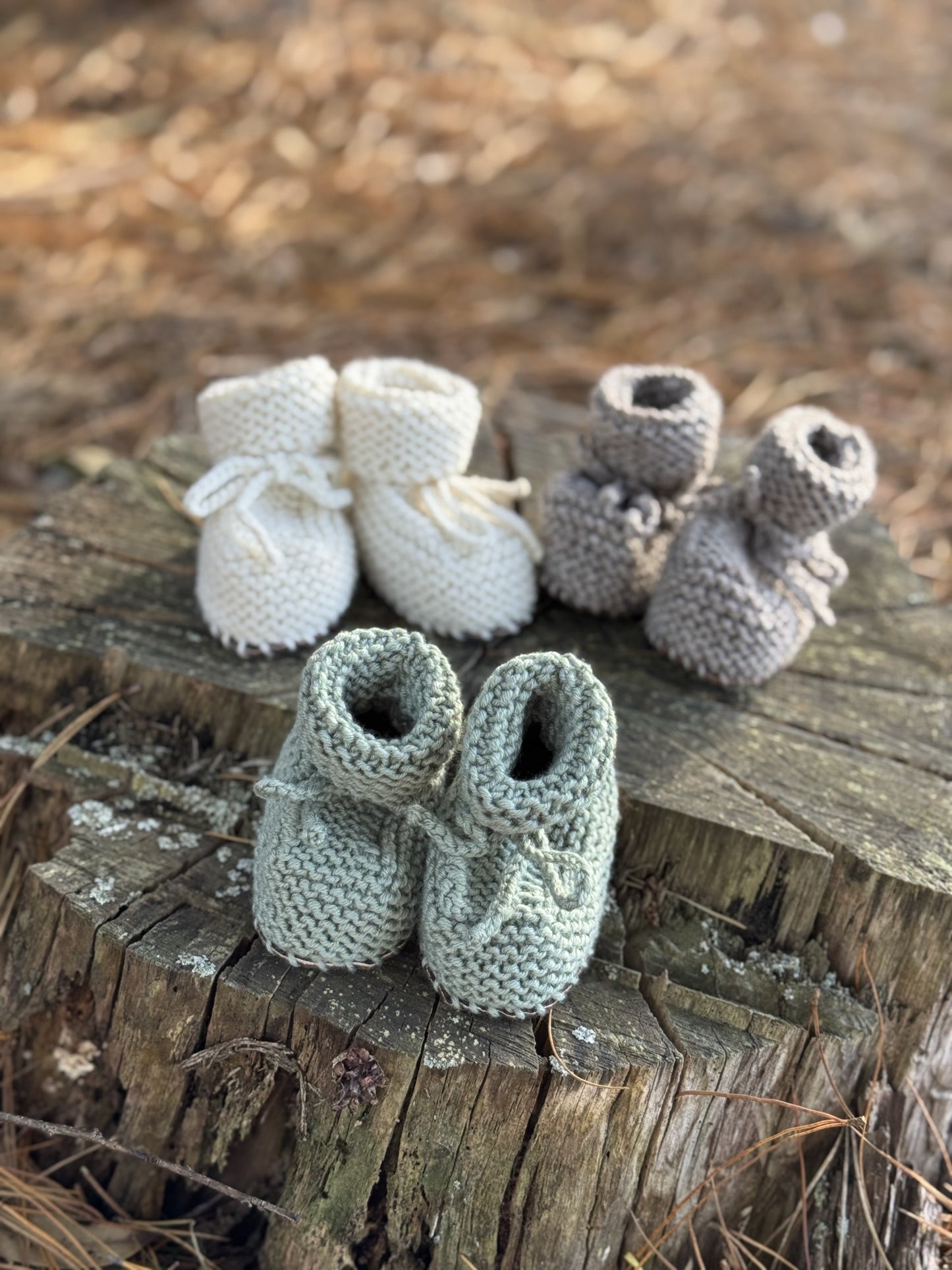 Eddy Biddy booties with sheepskin sole